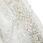 33 Feet 2 MM Silver Plated Brass Cable Chain Link Spool - Scentll®
