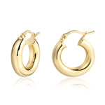 Small Chunky Hoop Earrings - Scentll®