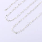 33 Feet 2MM Silver Plated Solid Brass Thin Cable O Chain Spool - Scentll®