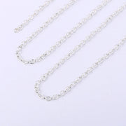 33 Feet 2MM Silver Plated Solid Brass Thin Cable O Chain Spool - Scentll®