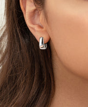 Minimalist Small Bold Hoop Earrings