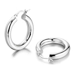 Medium Chunky Hoop Earrings - Scentll®