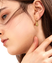 Ball Skeleton Dangle Drop Earrings