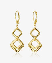 Geometric Drop Earrings