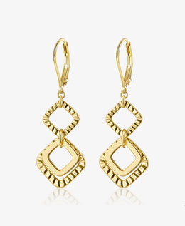 Geometric Drop Earrings