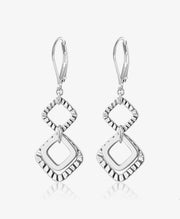 Geometric Drop Earrings