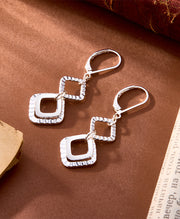 Geometric Drop Earrings