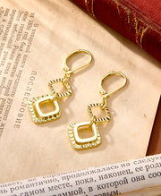Geometric Drop Earrings