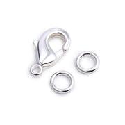 18K Gold 50 PCS 9mm Small Lobster Clasps and 100 PCS 4mm Open Jump Rings - Scentll®