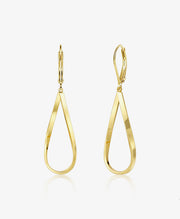 Twisted Teardrop Earrings
