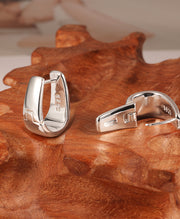 Minimalist Small Bold Hoop Earrings