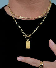 Toggle Link Chain Necklace for Women