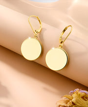 Disc Dangle Earrings