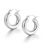 Small Chunky Hoop Earrings - Scentll®