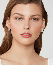 Sparkly Chunky Hoop Earrings
