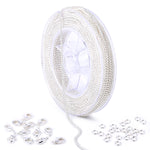 33 Feet 2 MM Gold Plated Solid Brass Curb Chain Link Spool - Scentll®