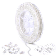 33 Feet 2 MM Gold Plated Solid Brass Curb Chain Link Spool - Scentll®