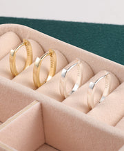 Oval Small Hoop Earrings