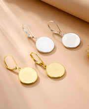Disc Dangle Earrings