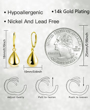 Teardrop Drop Earrings