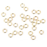 18K Gold 50 PCS 9mm Small Lobster Clasps and 100 PCS 4mm Open Jump Rings - Scentll®