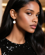 Disc Dangle Earrings