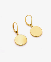 Disc Dangle Earrings