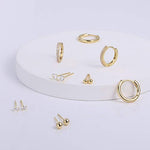 14K Gold Plated Earring Sets for Multiple Piercing - Scentll®