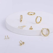 14K Gold Plated Earring Sets for Multiple Piercing - Scentll®