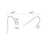 200PCS Earring Hooks Fish Hook Ear Wires - Scentll®
