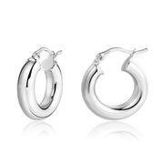 Small Chunky Hoop Earrings - Scentll®