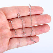 Sterling Silver Jewelry Extender 1 2 3 Inches
