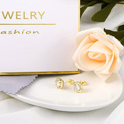 Halo Stud Earrings Sets