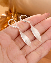 Twisted Spiral Drop Earrings