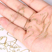 200PCS Earring Hooks Fish Hook Ear Wires - Scentll®