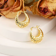 Dainty Filigree Hoop