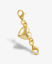 Double Lobster Heart Magnetic Jewelry Clasp