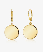 Disc Dangle Earrings