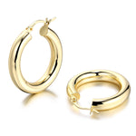 Medium Chunky Hoop Earrings - Scentll®