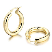 Medium Chunky Hoop Earrings - Scentll®