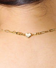 Sterling Silver Heart Magnetic Necklace & Bracelet Clasp & Connector