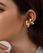 Chunky Tubular Ear Clips