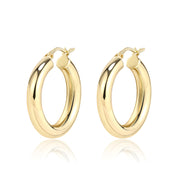 Medium Chunky Hoop Earrings - Scentll®