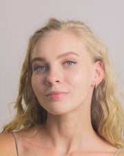 14K Gold Plated Multi Pierced Earrings Set