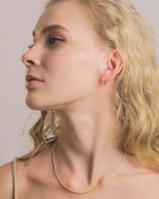 14K gold plated women's chain necklace