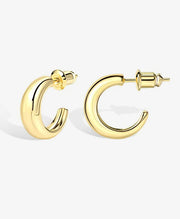 Small Open Stud Earrings